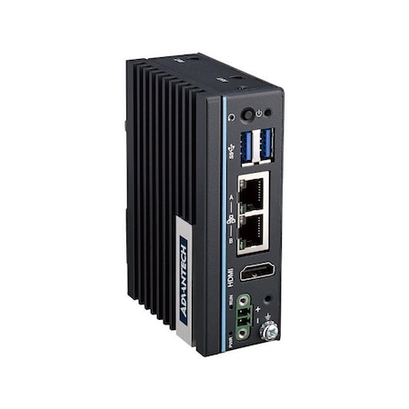 Advantech Pocket-Size DIN-Rail Edge IPC with Intel Atom x6413E UNO-127-E23BA